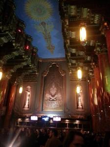 The ceiling in the lobby. "Eve Leo" style at its best.