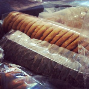 There is absolutley no reason to sit down and eat a whole box of Girl Scout Cookies at once. Not when they come so nicely packages in 1/2 box serving sizes. photo credit: elaine a via photopin cc