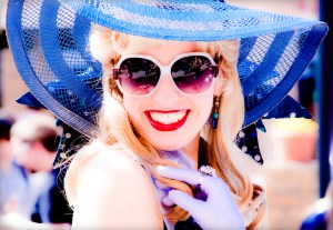 I could never pull off this look. I'm also not a sun hat person.   photo credit: nickel.media via photopin cc