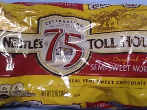 This little yellow package always makes me hungry for cookies. 