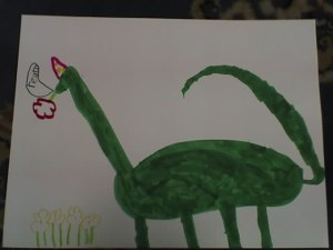 Real or not, the "thunder lizard" has captured our imaginations and our hearts. photo credit: brontosaurus in party hat via photopin (license)