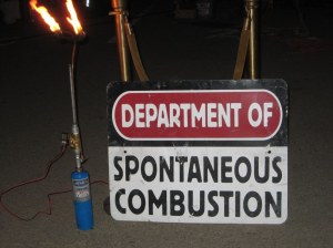 spontaneous combustion