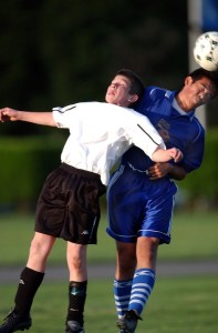 soccer header